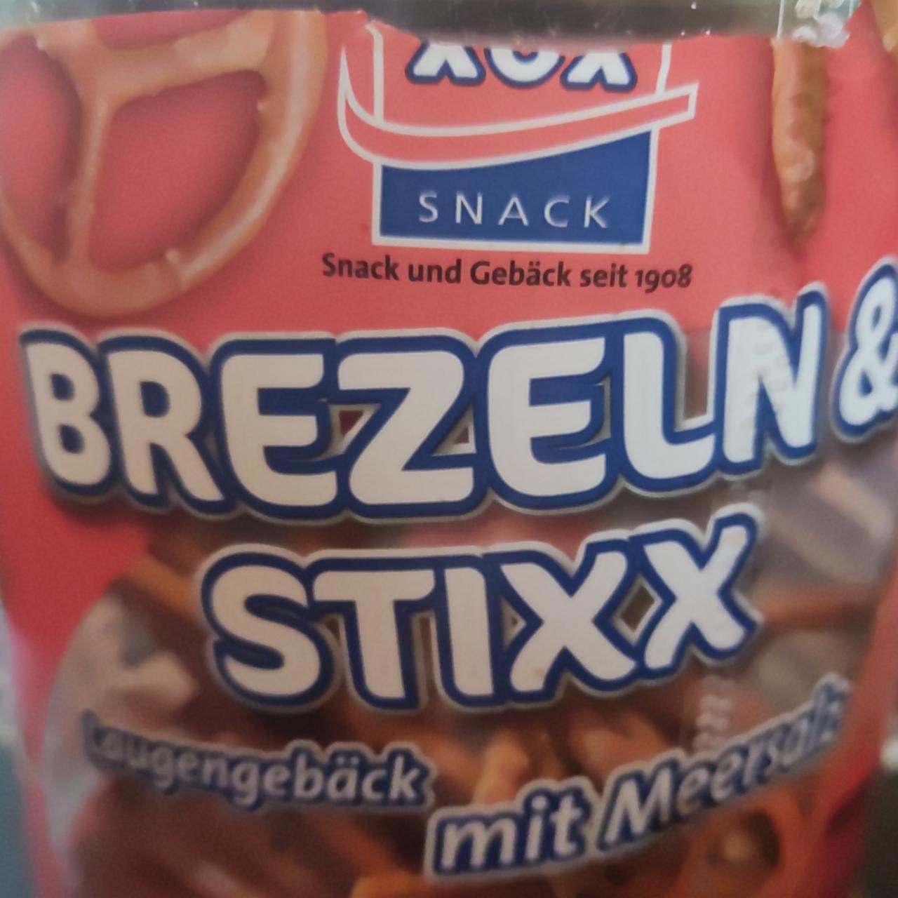 Fotografie - Brezeln & Stixx langengebäck mit Meersalz XOX Snack