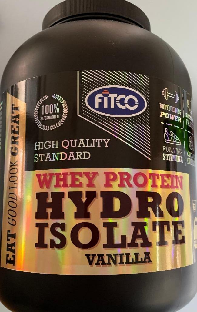 Fotografie - whey protein hydroisolate Vanilla FITCO