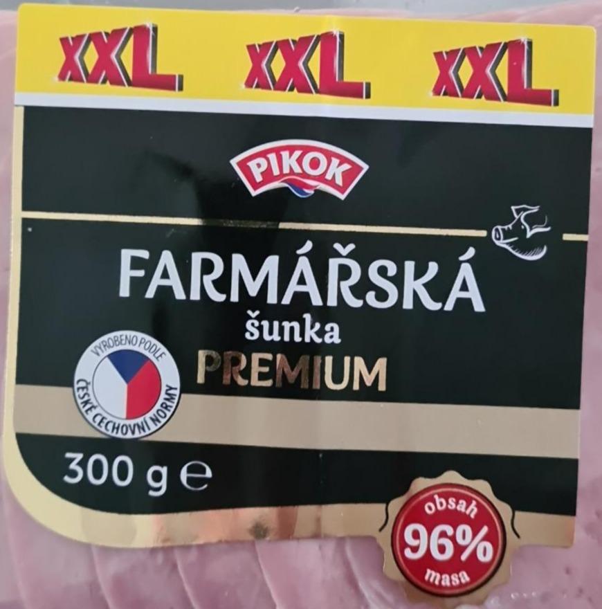Fotografie - Farmářská šunka premium 96% Pikok