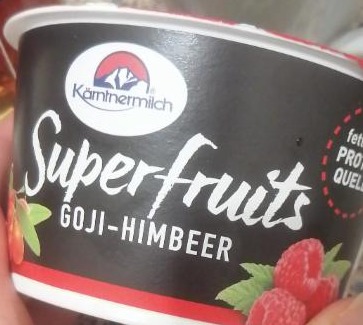 Fotografie - Superfruits Joghurt Goji-Himbeer Kärntnermilch