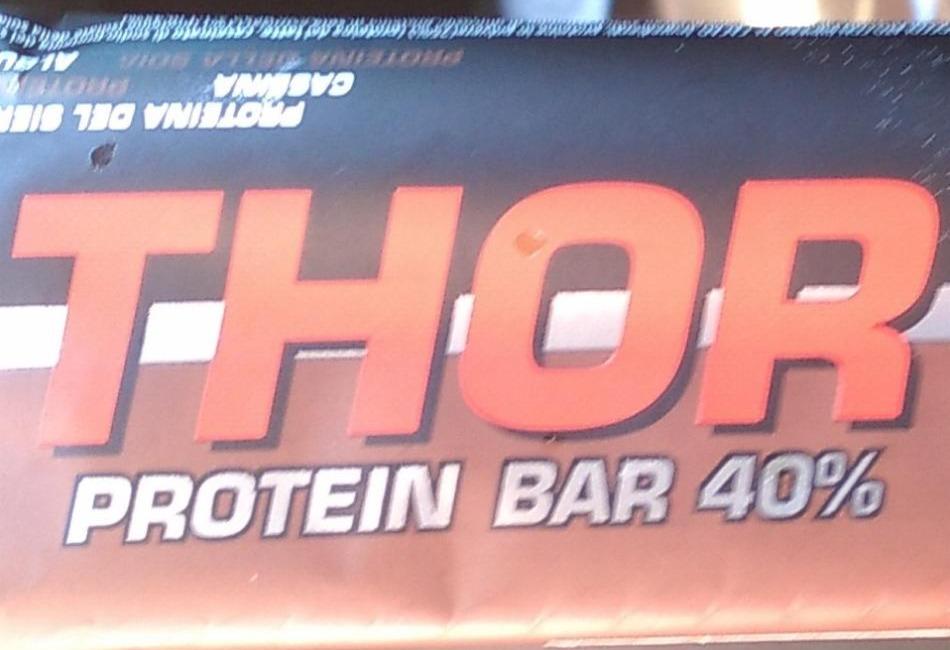 Fotografie - Thor proteine bar 40% cacao