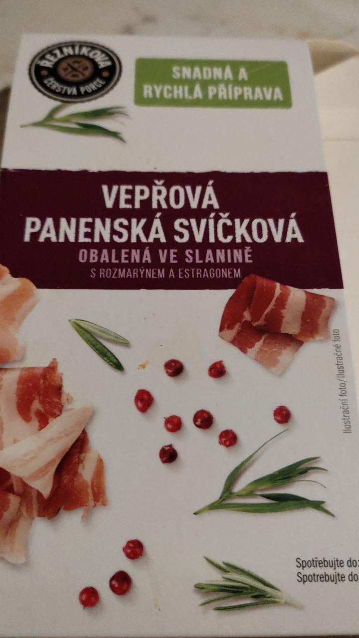 Fotografie - Vepřová panenská svíčková obalená ve slanině s rozmarýnem a estragonem - Řezníkova čerstvá porce