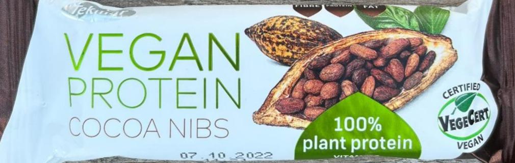 Fotografie - vegan protein cocoa nibs Greenline