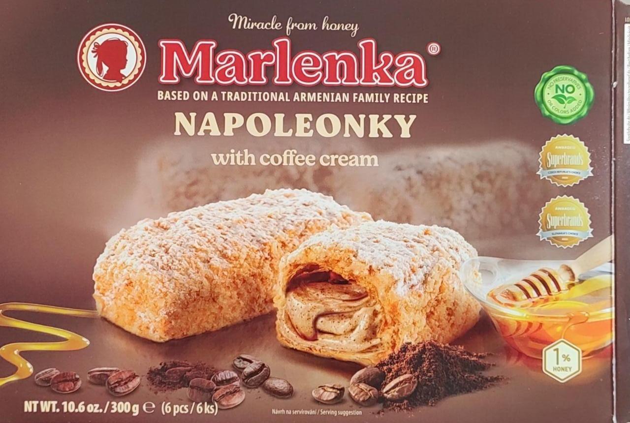 Fotografie - Napoleonky with coffee cream Marlenka
