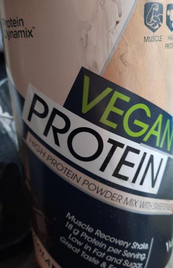 Fotografie - vegan protein Dynamix chocolate