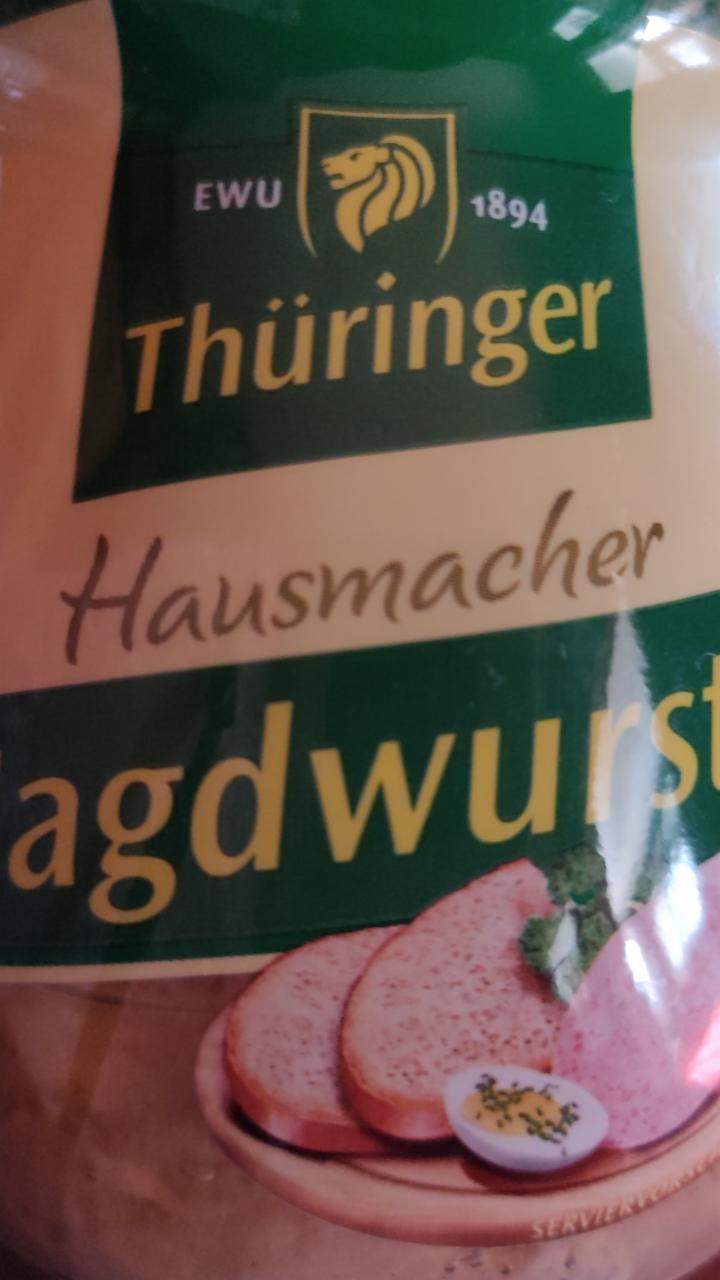 Fotografie - Hausmacher Jagdwurst Thüringer