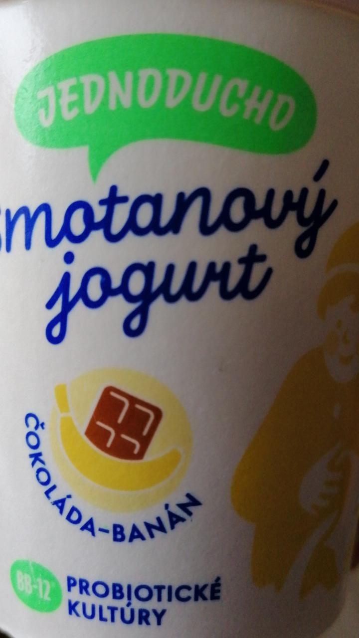 Fotografie - Smotanový jogurt od malého gazdu čokolada-banan