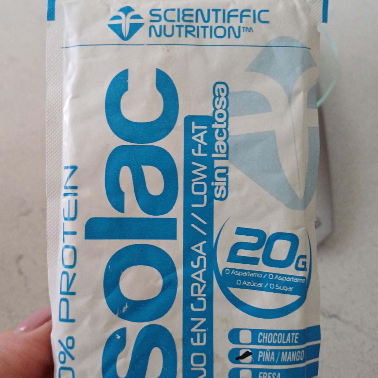 Fotografie - Isolac 100% protein Scientiffic nutrition