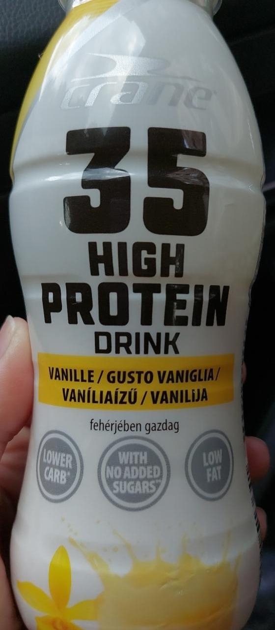 Fotografie - 35 High Protein Drink Vanille Crane