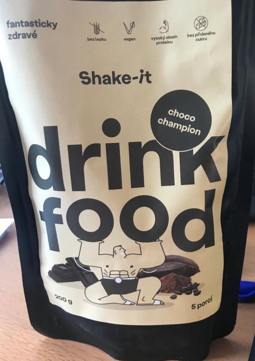 Fotografie - Drink food Choco Champion Shake-it