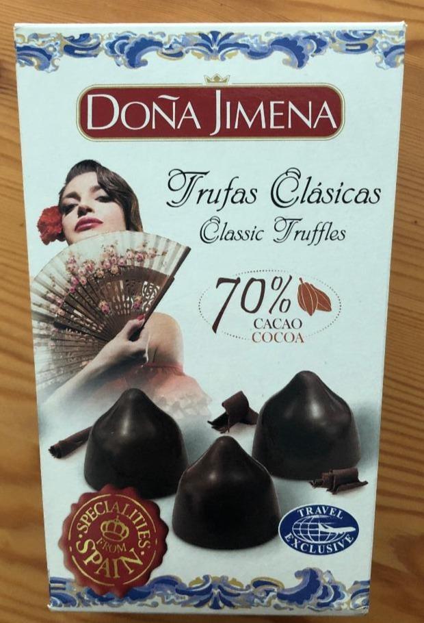 Fotografie - Trufas Clásicas 70% cacao Doña Jimena