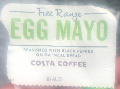 Fotografie - Egg Mayo Costa Coffee