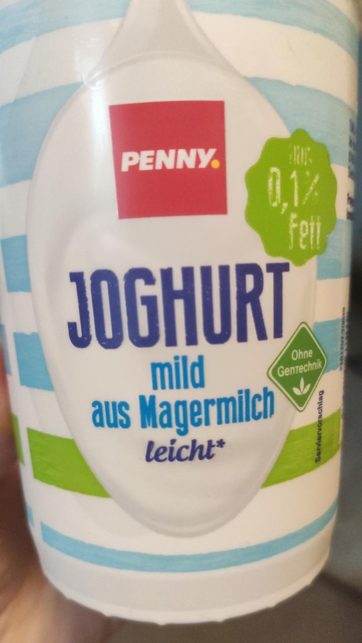 Fotografie - Joghurt mild aus Magermilch 0,1% Fett Penny