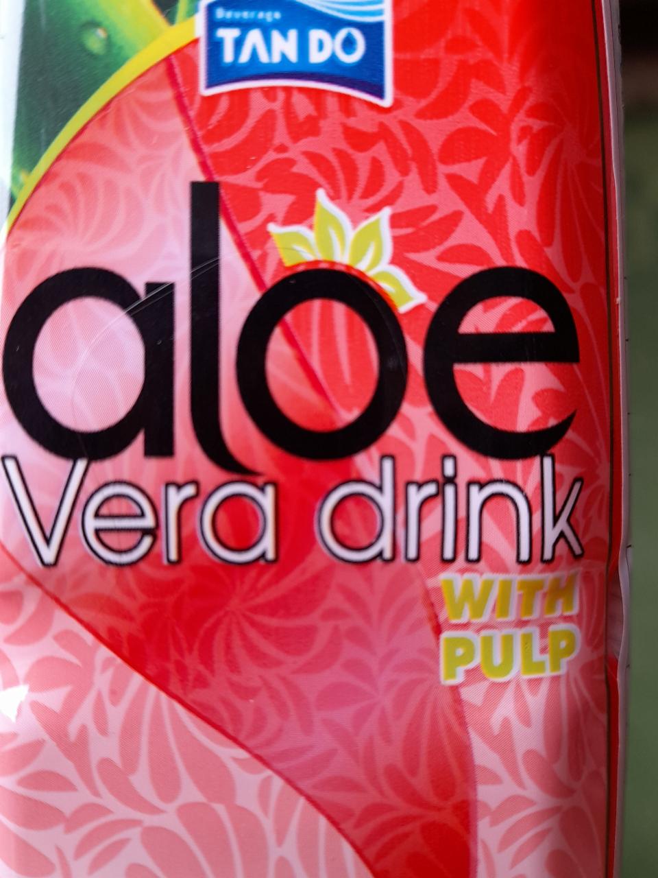 Fotografie - Aloe vera drink with pulp Tan Do