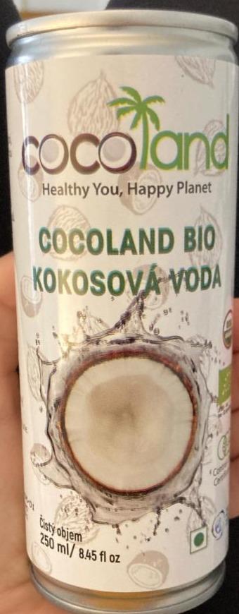 Fotografie - Bio kokosová voda Cocoland