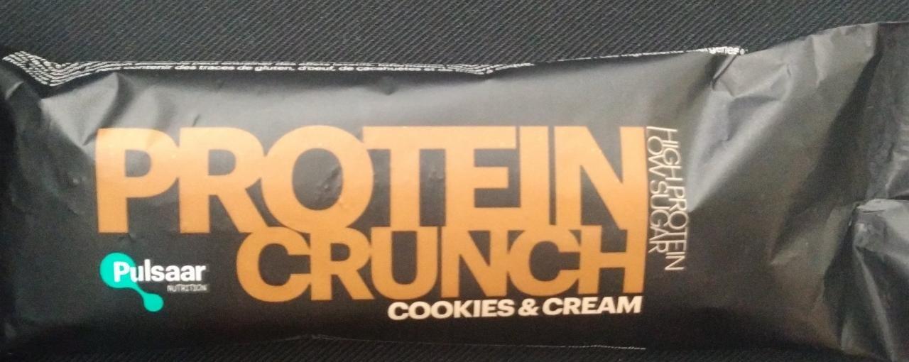 Fotografie - Protein Crunch Cookies & Cream Pulsaar