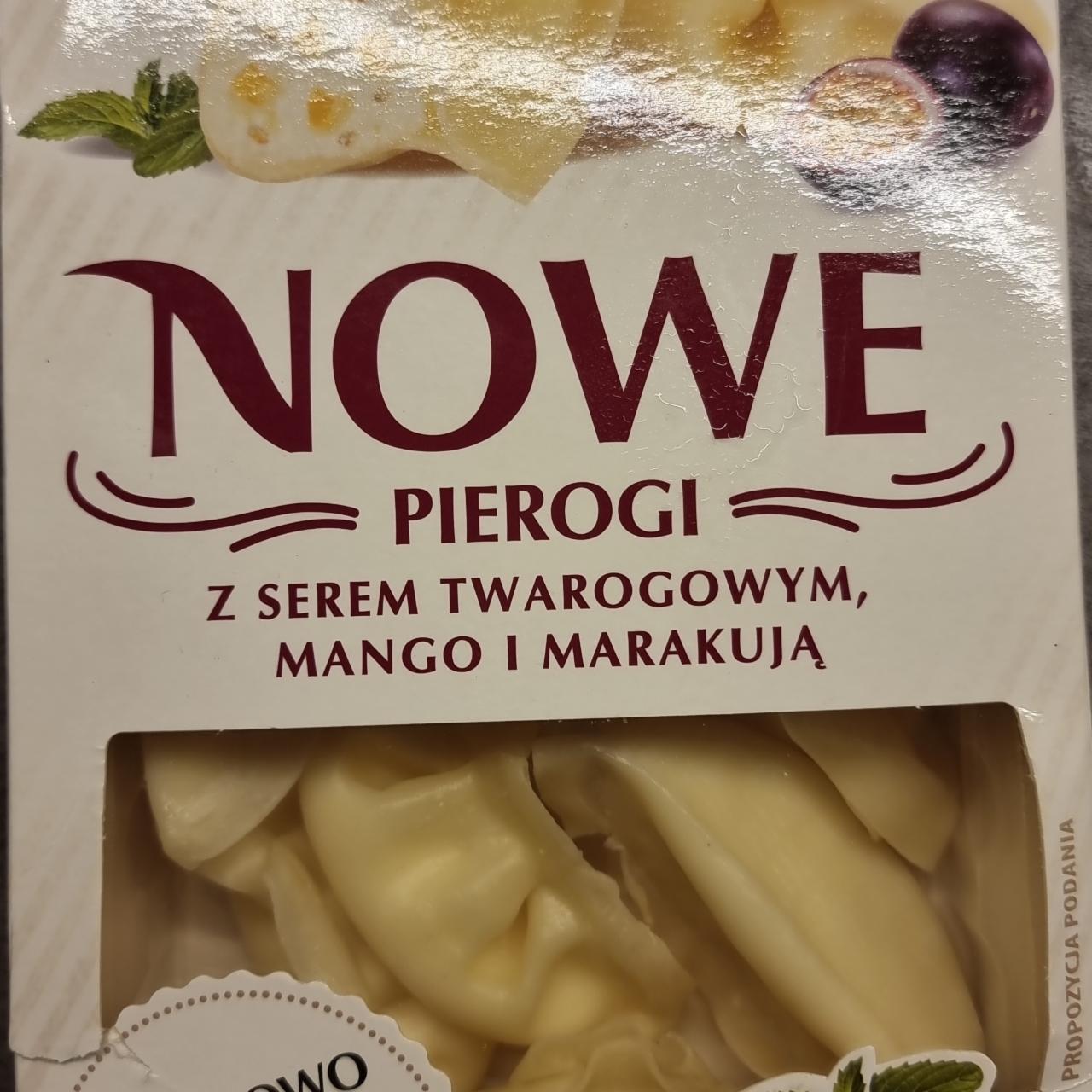 Fotografie - Pierogi z serem twarogowym mango i marakują Nowe