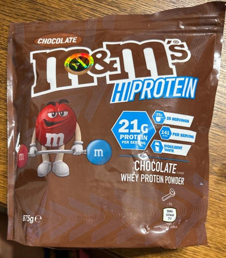 Fotografie - M&M's HiProtein Chocolate Whey Protein Powder Mars