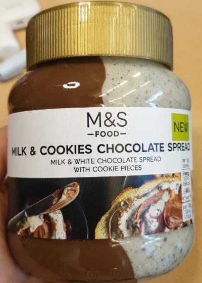 Fotografie - Milk & Cookies Chocolate Spread M&S