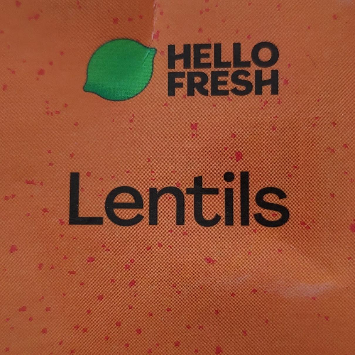 Fotografie - Lentils Hello Fresh