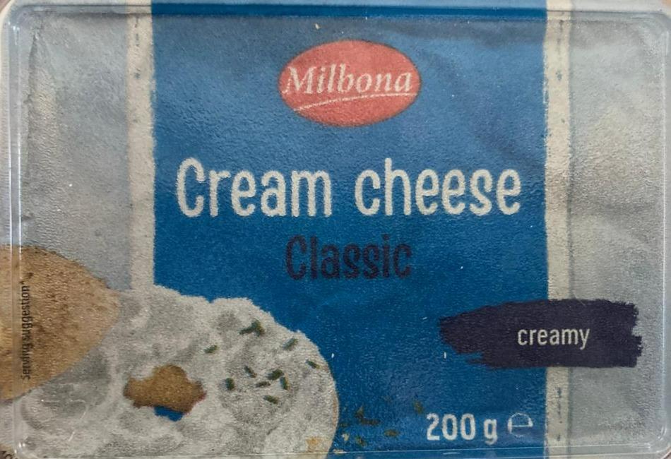 Fotografie - Cream cheese Classic creamy Milbona