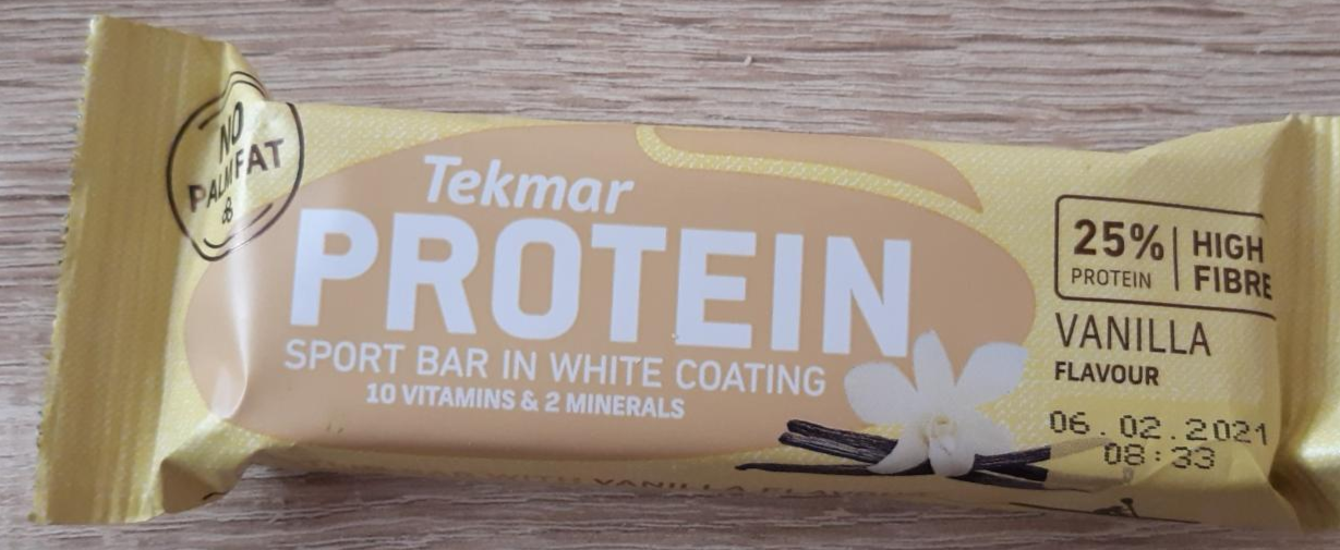 Fotografie - Protein bar Vanilla flavour Tekmar