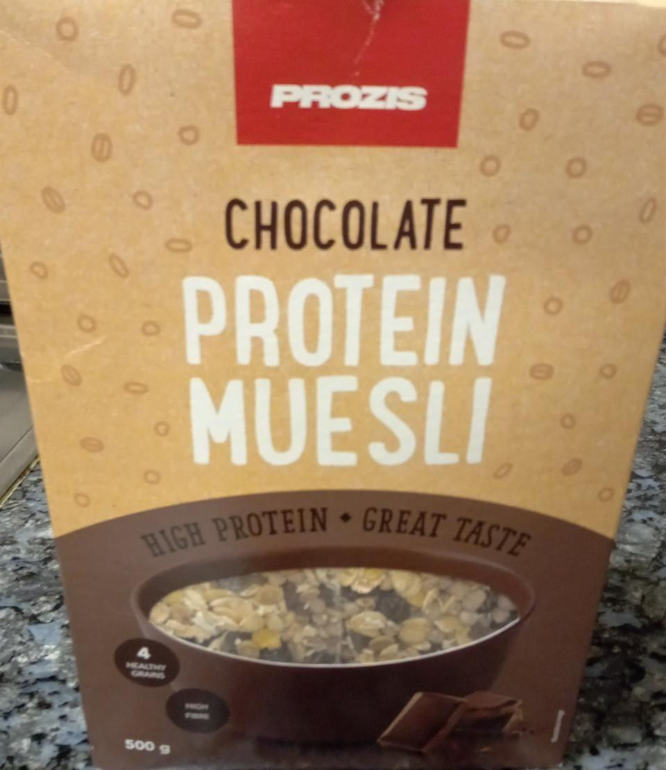 Fotografie - Chocolate protein muesli Prozis