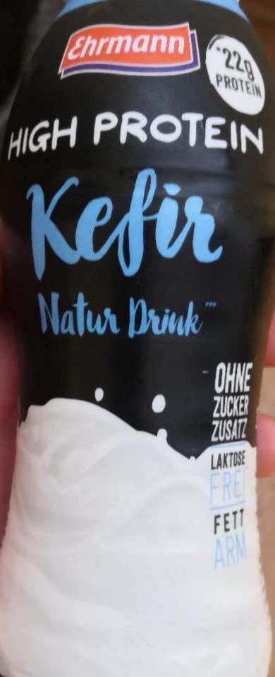 Fotografie - High protein Kefir Natur drink Ehrman