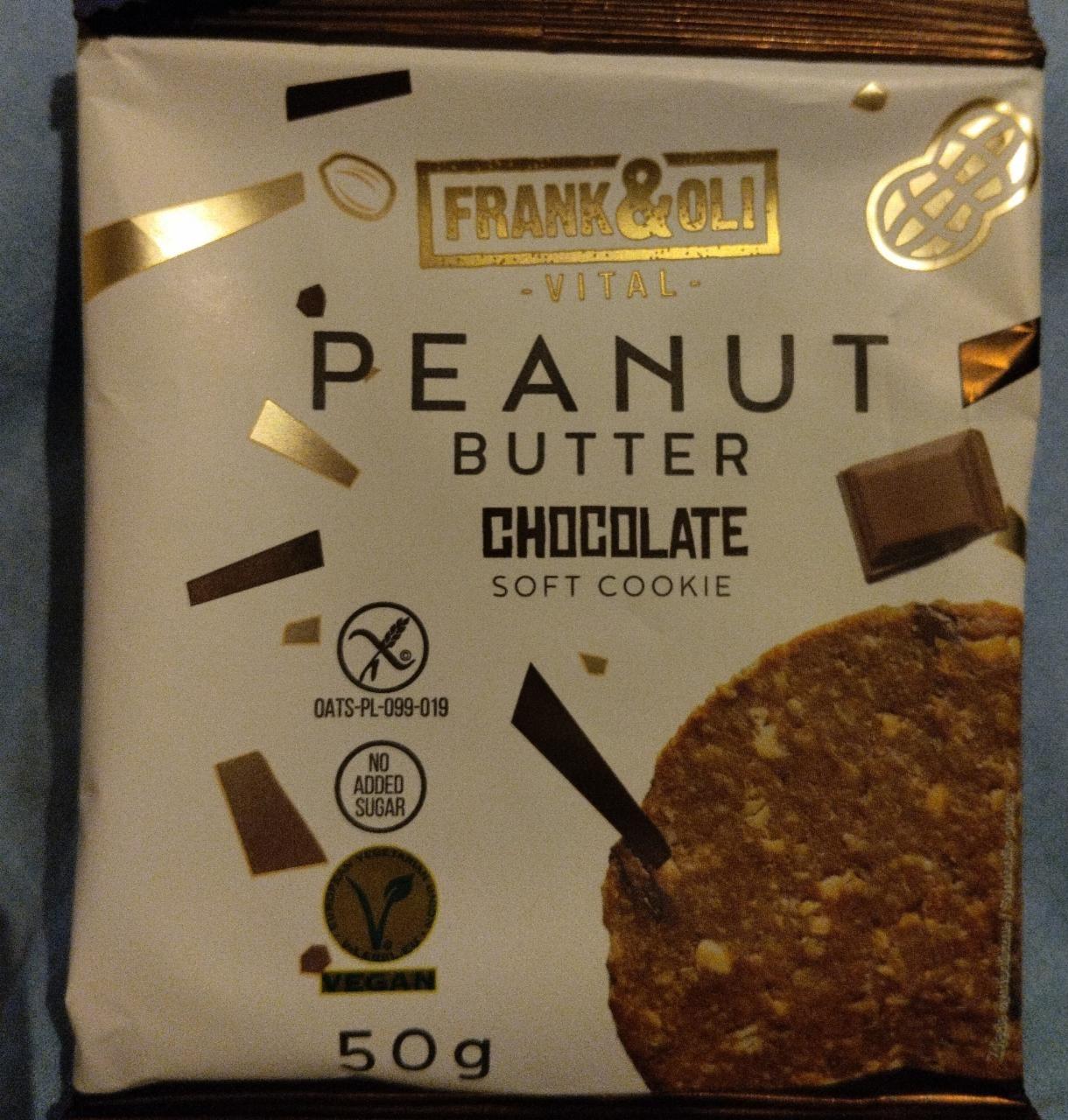 Fotografie - Vital Peanut Butter Chocolate Soft Cookie Frank & Oli