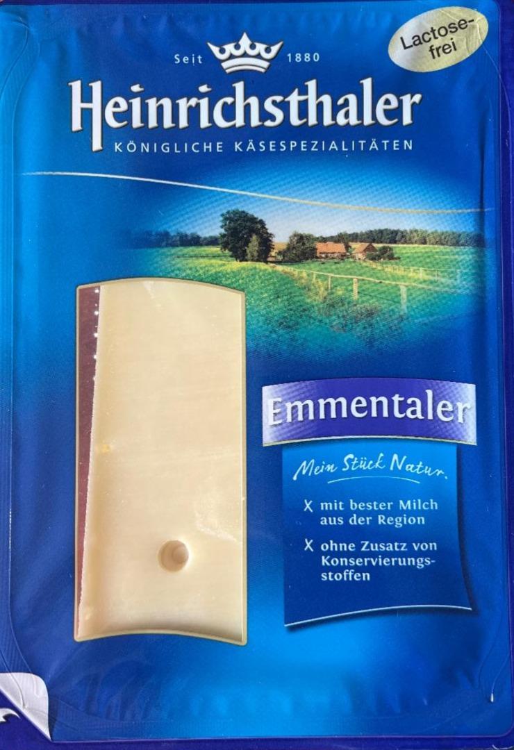 Fotografie - Emmentaler 45% lactose-frei Heinrichsthaler