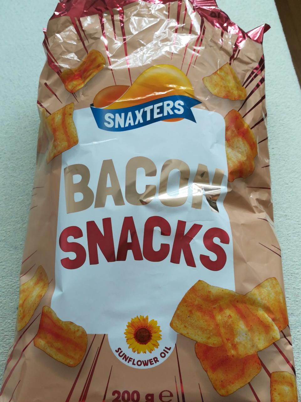 Fotografie - bacon snacks snaxters