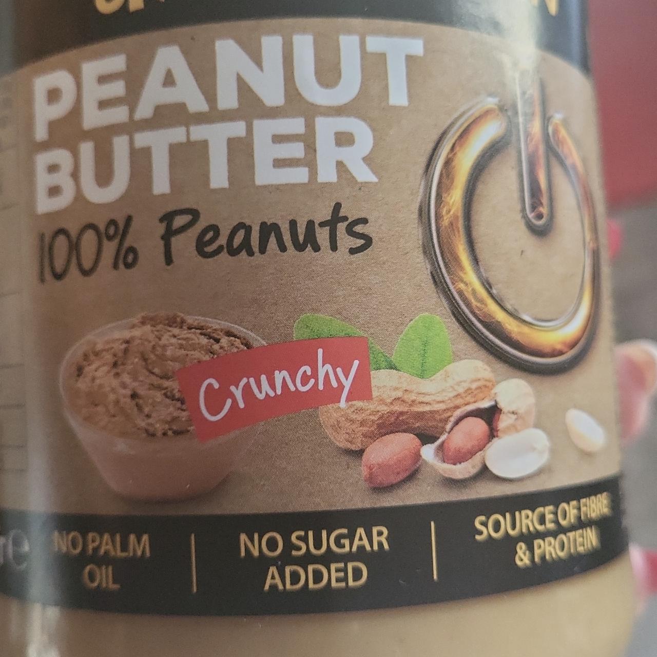 Fotografie - Peanut butter crunchy 100% peanuts GO ON
