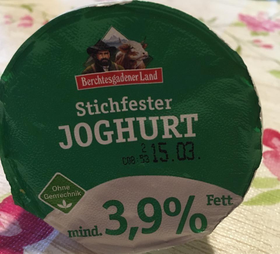 Fotografie - Stichfester Joghurt 3,9% Fett Berchtesgadener Land