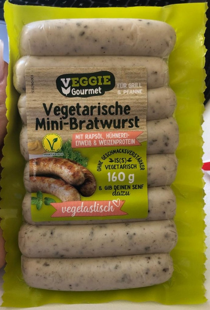 Fotografie - Vegetarische Mini-Bratwurst Veggie Gourmet