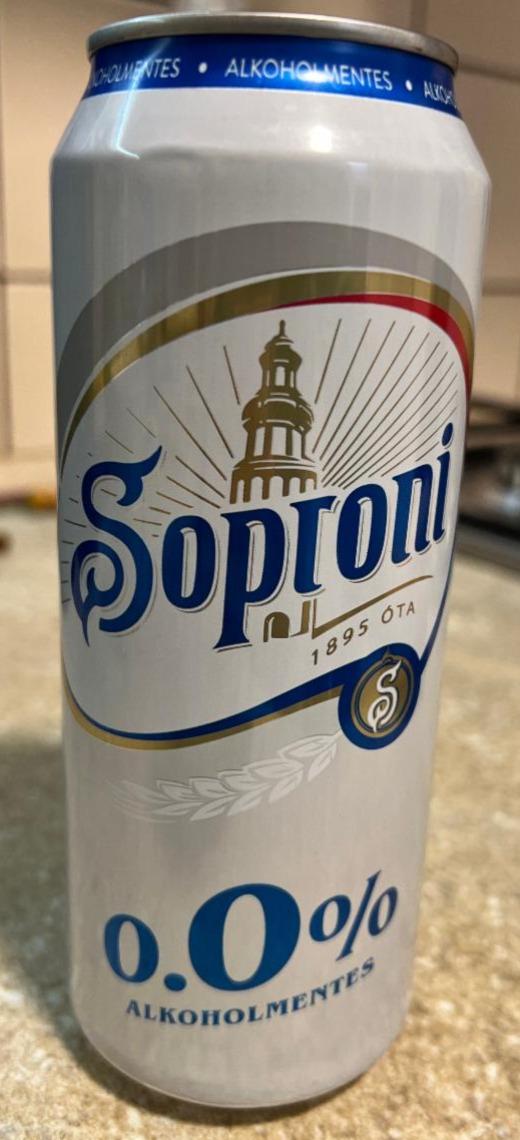 Fotografie - 0.0% alkoholmentes Soproni