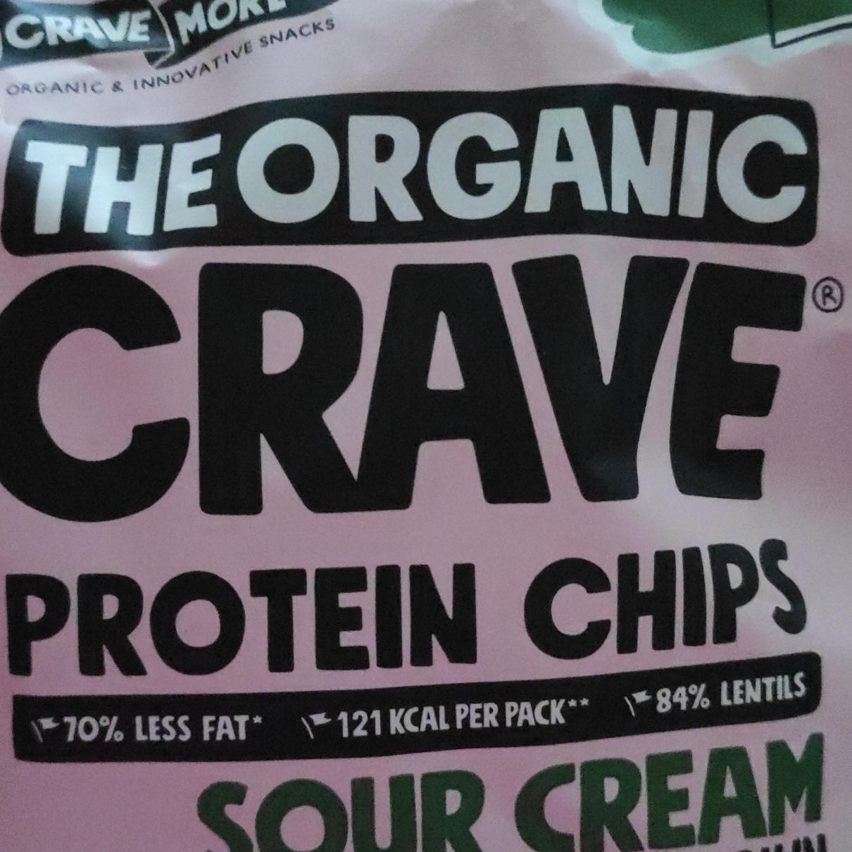 Fotografie - Protein Chips Sour Cream & Onion The Organic Crave