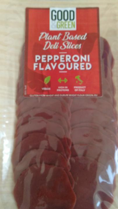 Fotografie - Plant Based Deli Slices Pepperoni flavoured