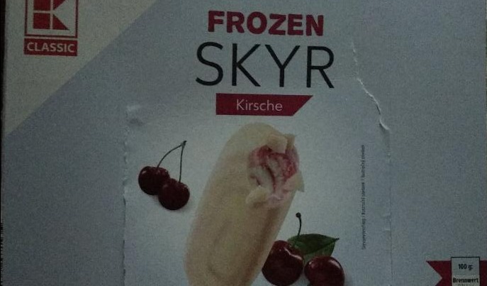 Fotografie - Frozen Skyr Kirsche - K-Classic
