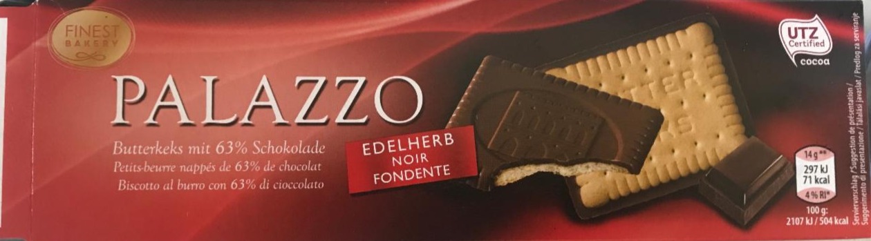 Fotografie - sušenka s čokoládou Palazzo