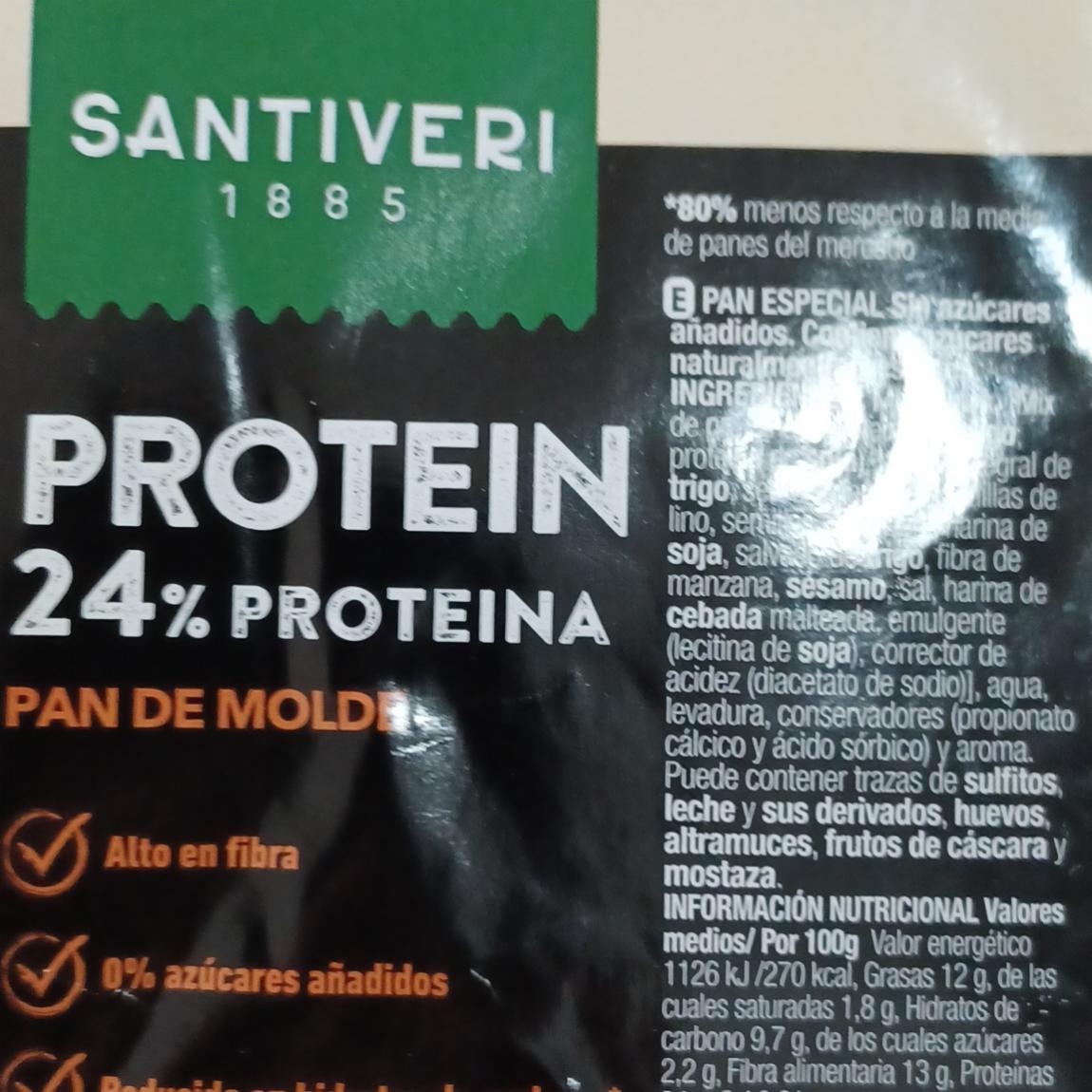 Fotografie - Pan de molde Protein Santiveri