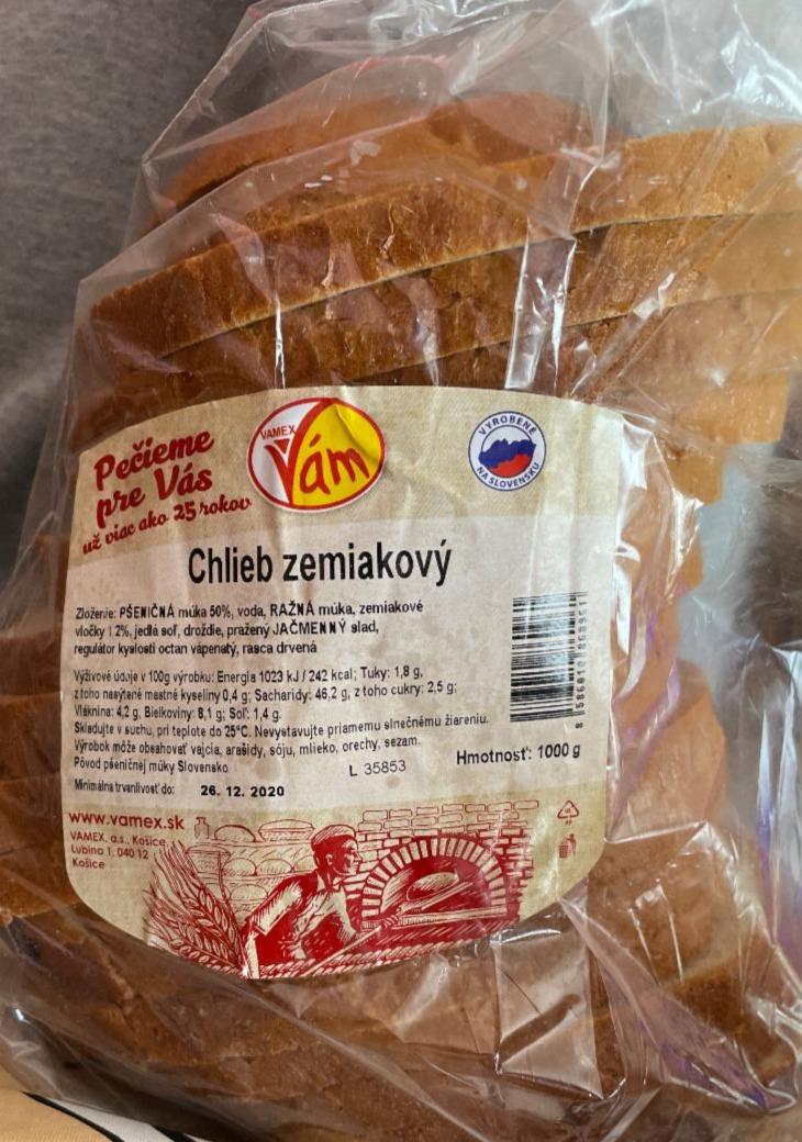 Fotografie - Chlieb zemiakový Vamex