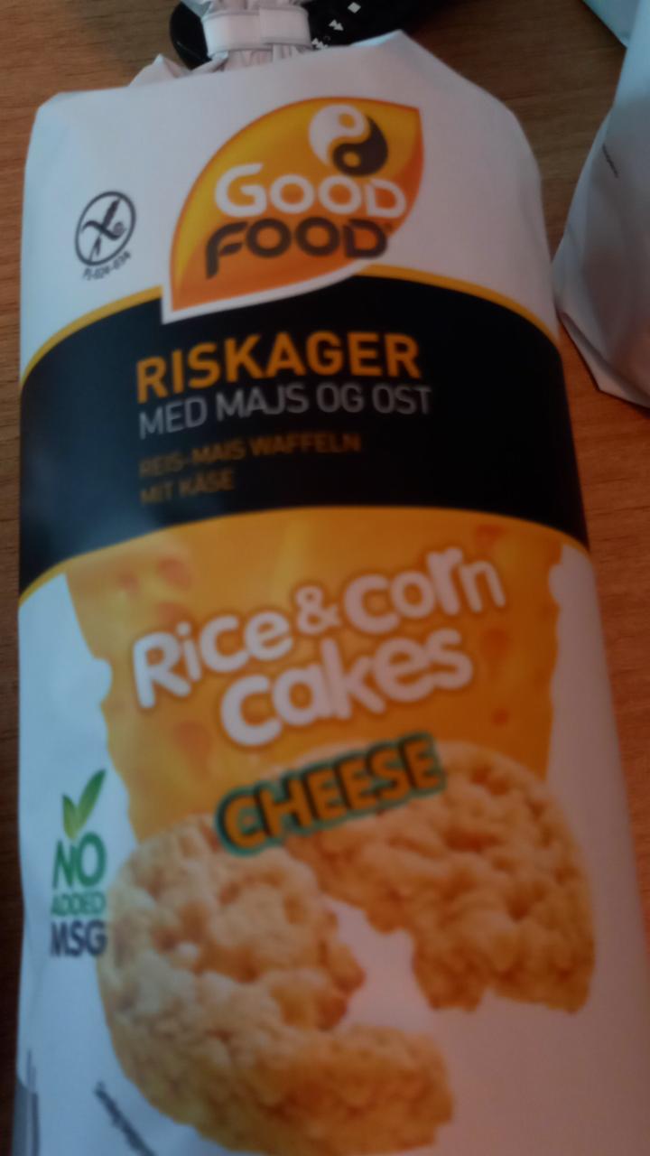Fotografie - rice corn cakes cheddar cheese Good Food