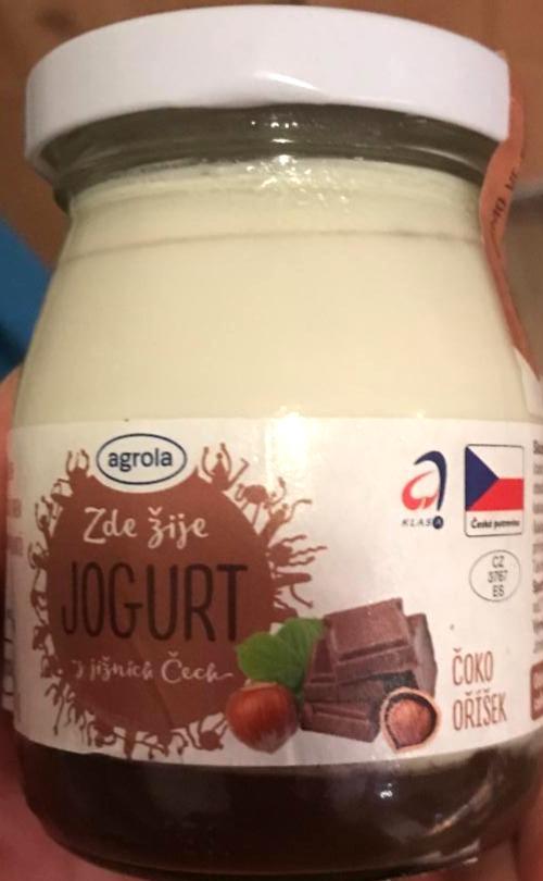 Fotografie - Zde žije jogurt z jižních Čech čoko oříšek Agro-la