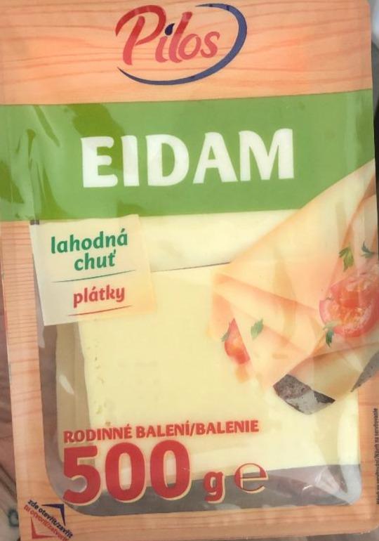 Fotografie - Eidam 45% lahodná chuť plátky Pilos
