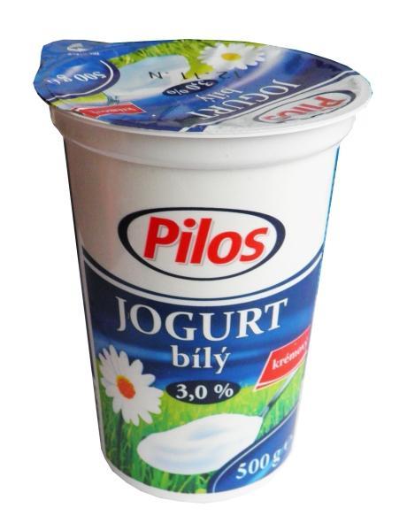 Fotografie - Pilos bílý jogurt 3,0 % tuku