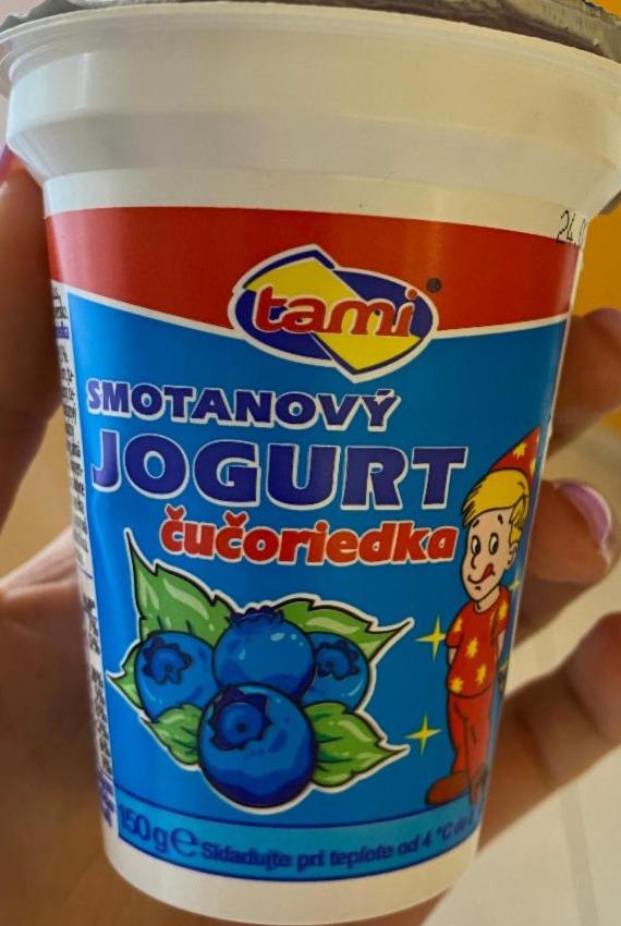 Fotografie - Smotanový jogurt čučoriedka Tami