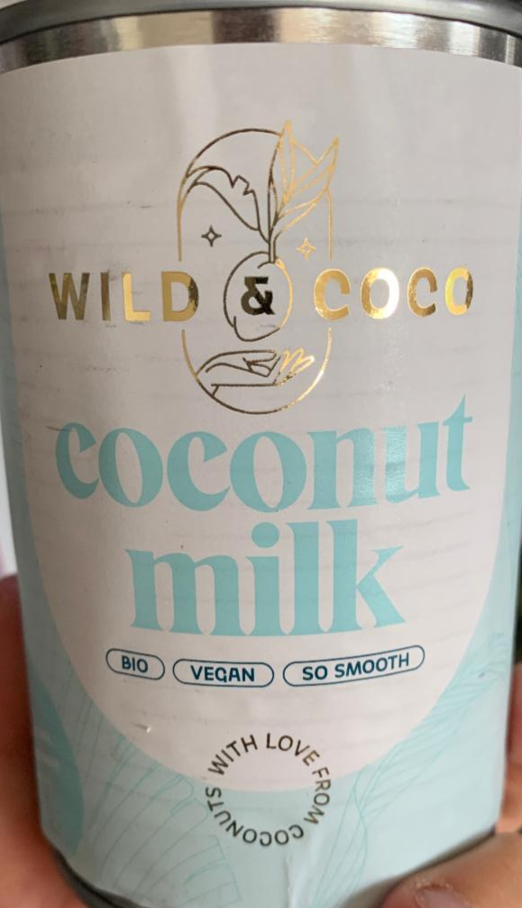 Fotografie - Bio coconut milk Wild & Coco