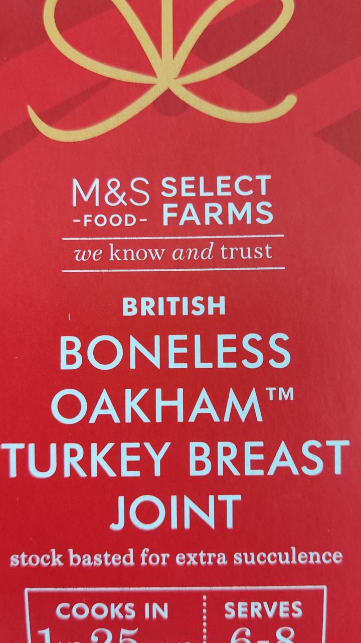 Fotografie - Select Farms British Oakham Turkey Breast Joint M&S Food