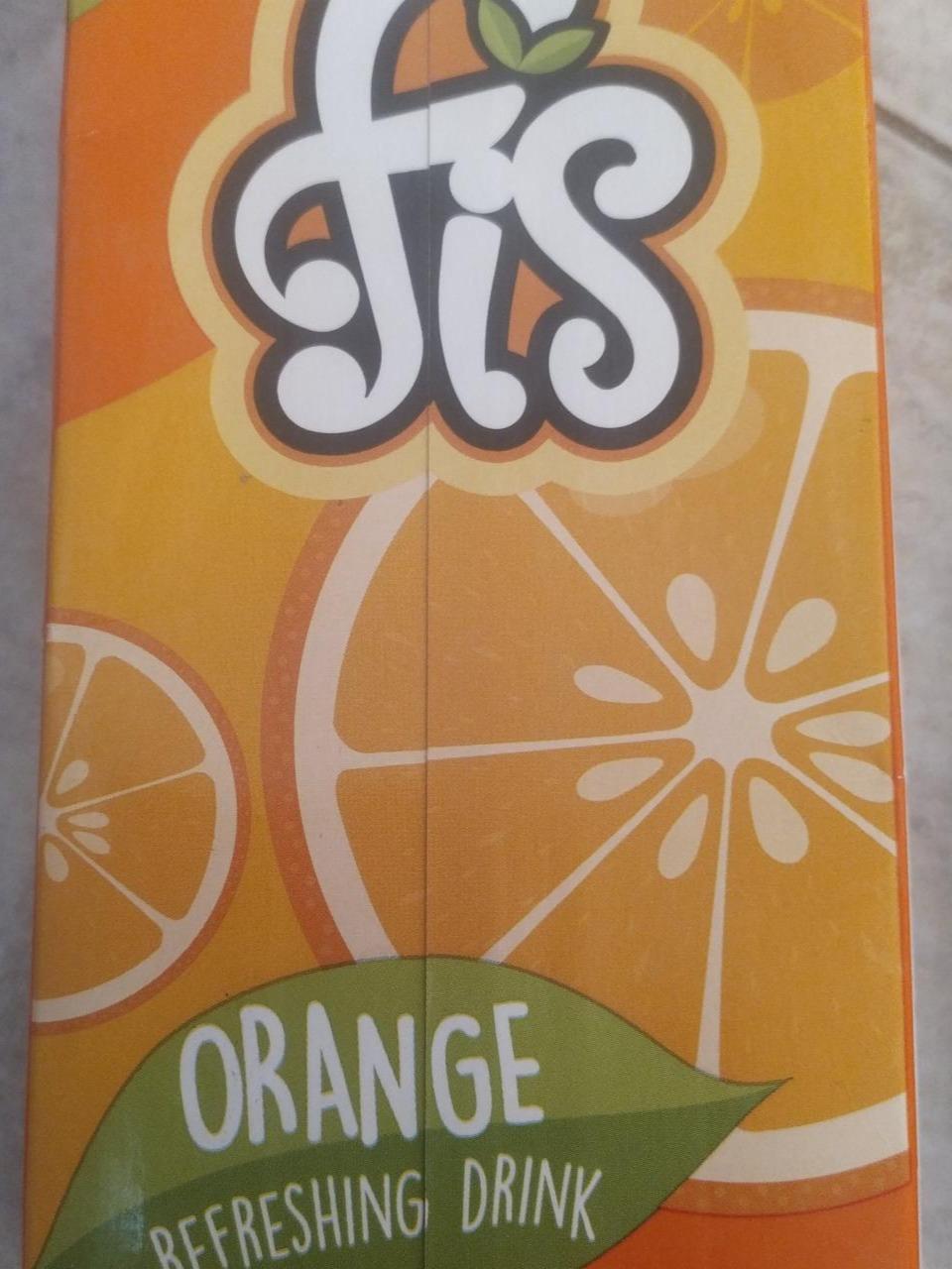 Fotografie - Orange refreshing drink Fis