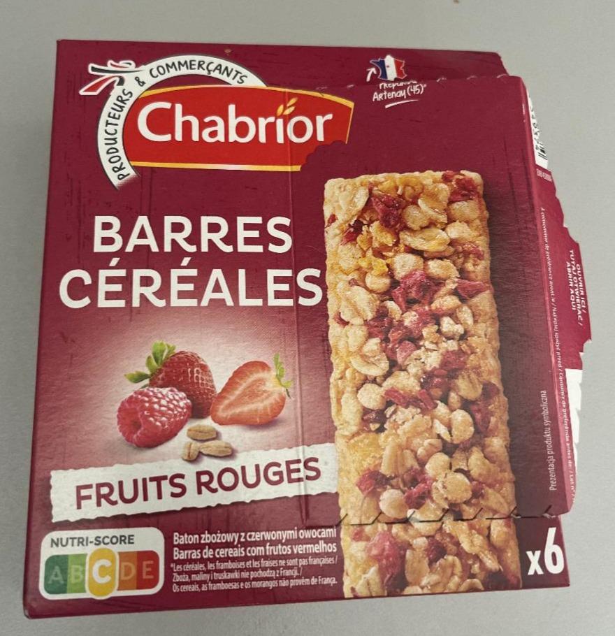 Fotografie - Barres céréales Fruits rouges Chabrior